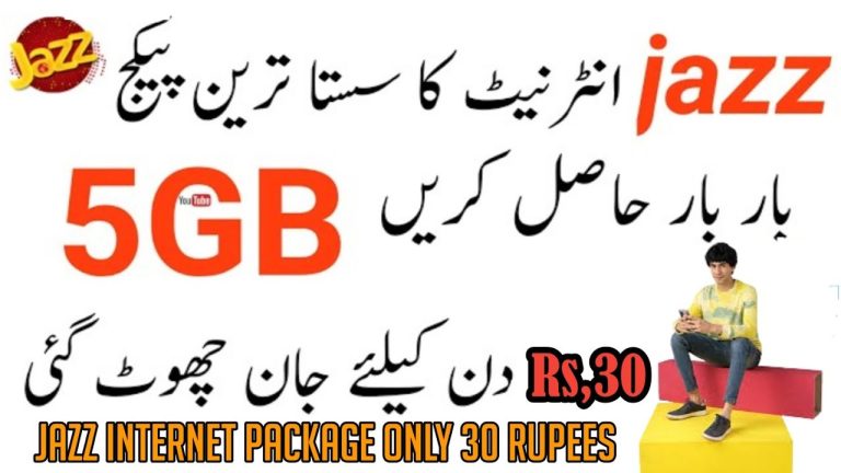 Jazz Sasty Internet Packages 2025