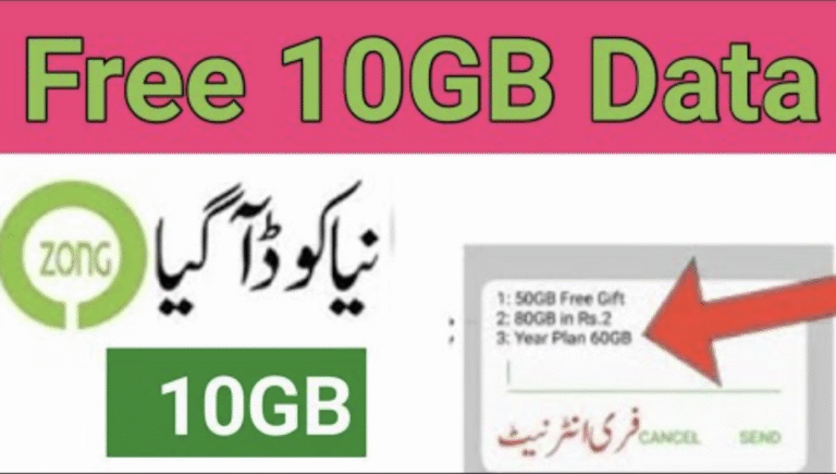 1GB Data Daily Free Internet 2025